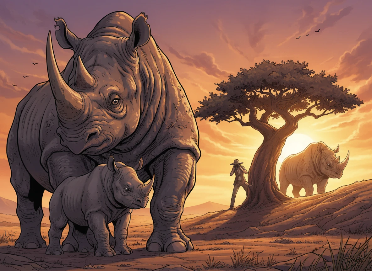 The Rhino's Unlikely Guardian