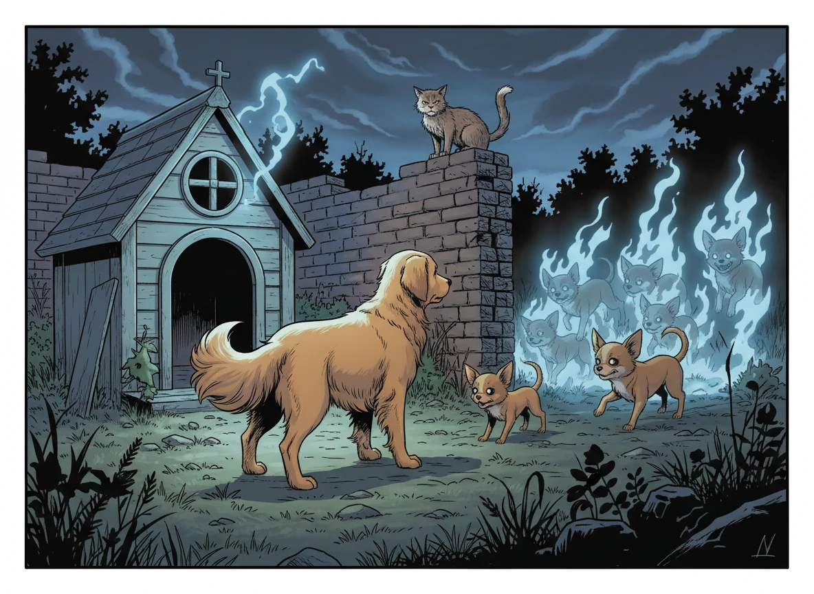 The Golden Retriever's Revenge